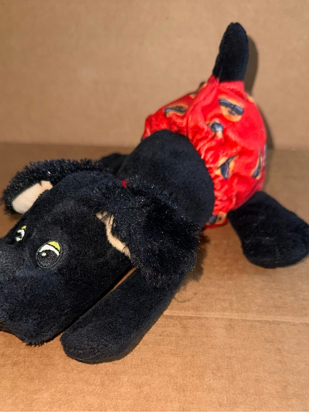 8” Pound Puppies Newborns Black Puppy Plush Caring For The Earth 2023 A24